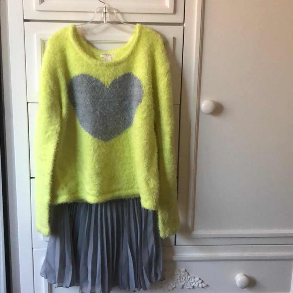 Sweater and Skirt as  set